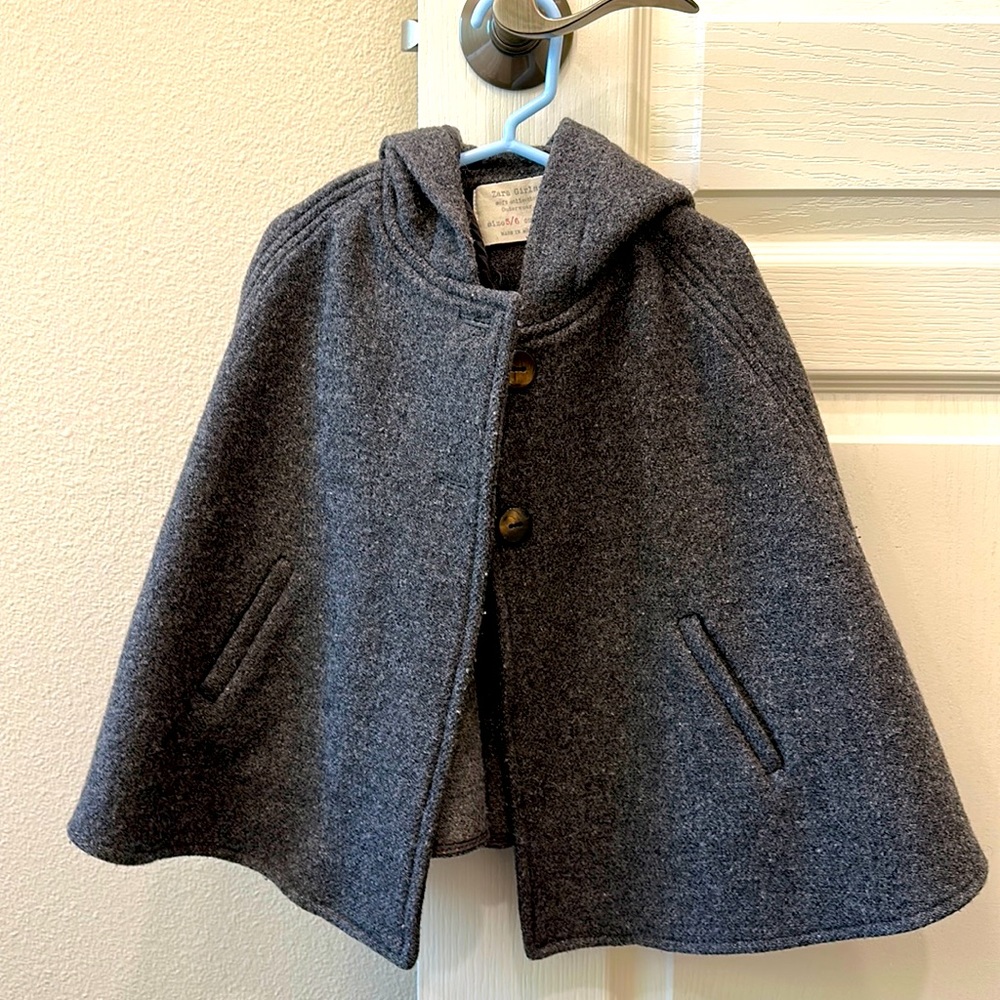 Zara girl cape, size 5/6, 116cm